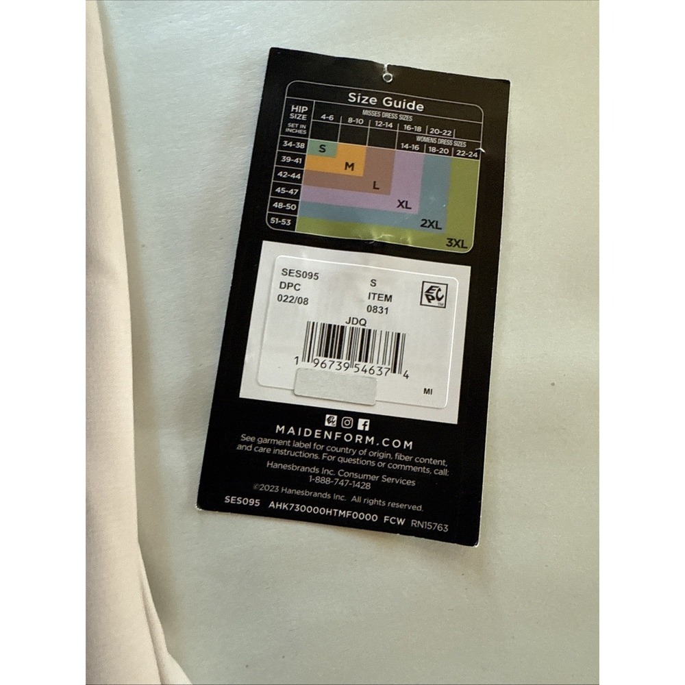 Maidenform Sculpts‎ Extra Firm High Waist Thigh Slimmer Small SES095 Shapewear - Picture 4 of 6